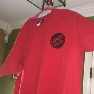 Red Santa Cruz T-shirt